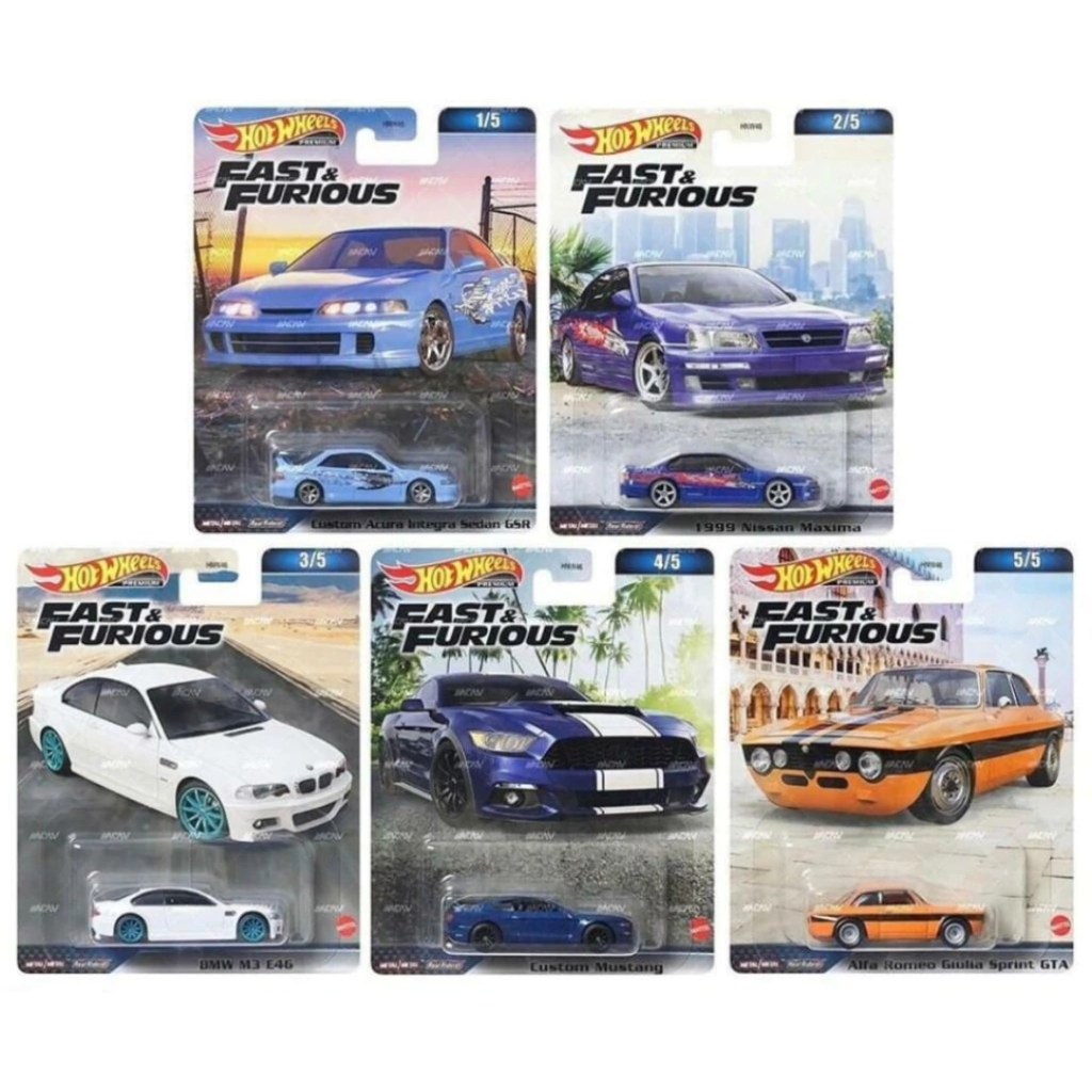 HOT WHEELS - 2023 FAST & FURIOUS -VELOZES E FURIOSOS -LOTE C