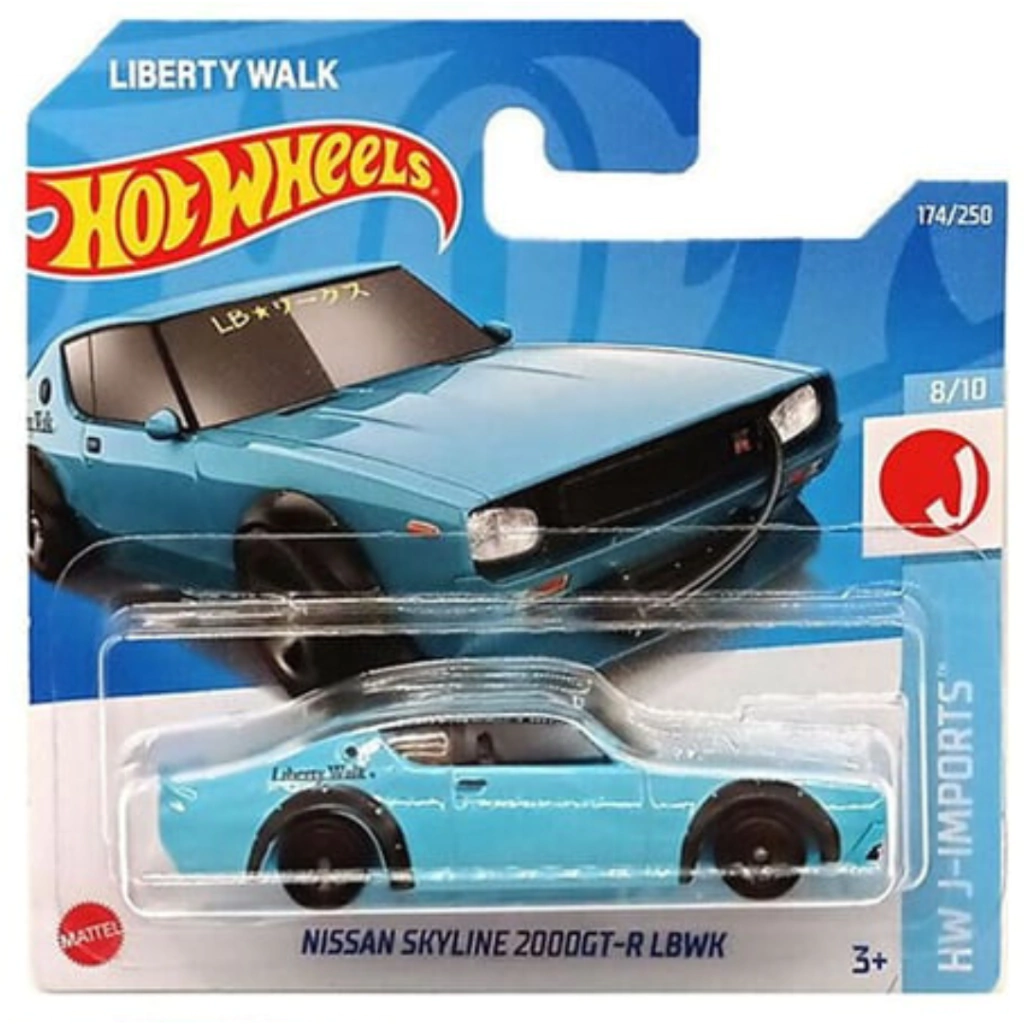 HOT WHEELS - MAINLINE - Nissan Skyline 2000GT-R LBWK