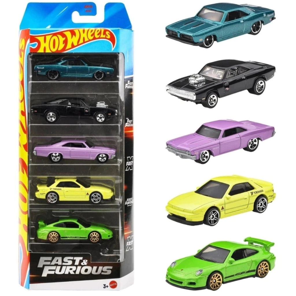 HW 1:64 5 Pack Fast & Furious 2025