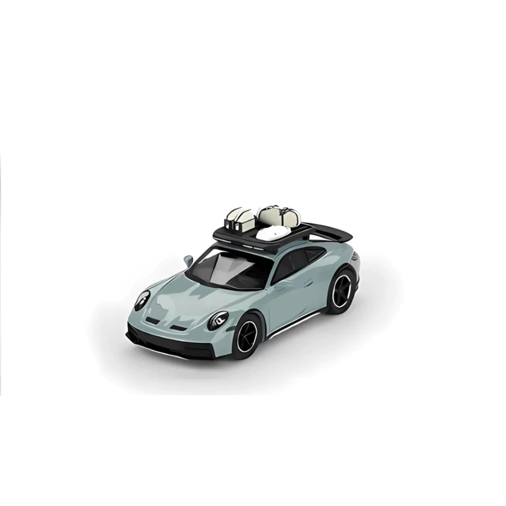 MINI GT PORSCHE 911 DAKAR SHADE GREEN METALLIC #780