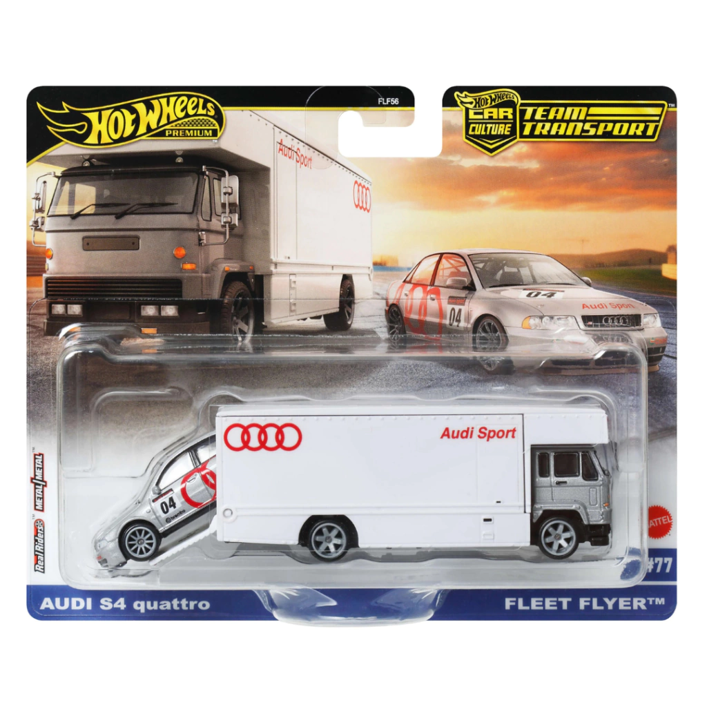 Hot Wheels - Car Culture - Team Transports AUDI S4 QUATTRO