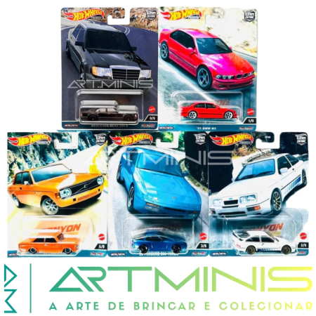 HOT WHEELS - 2023 - PREMIUM SET - CAR CULTURE - CANYON WARRIORS - COM CHASE - LOTE C