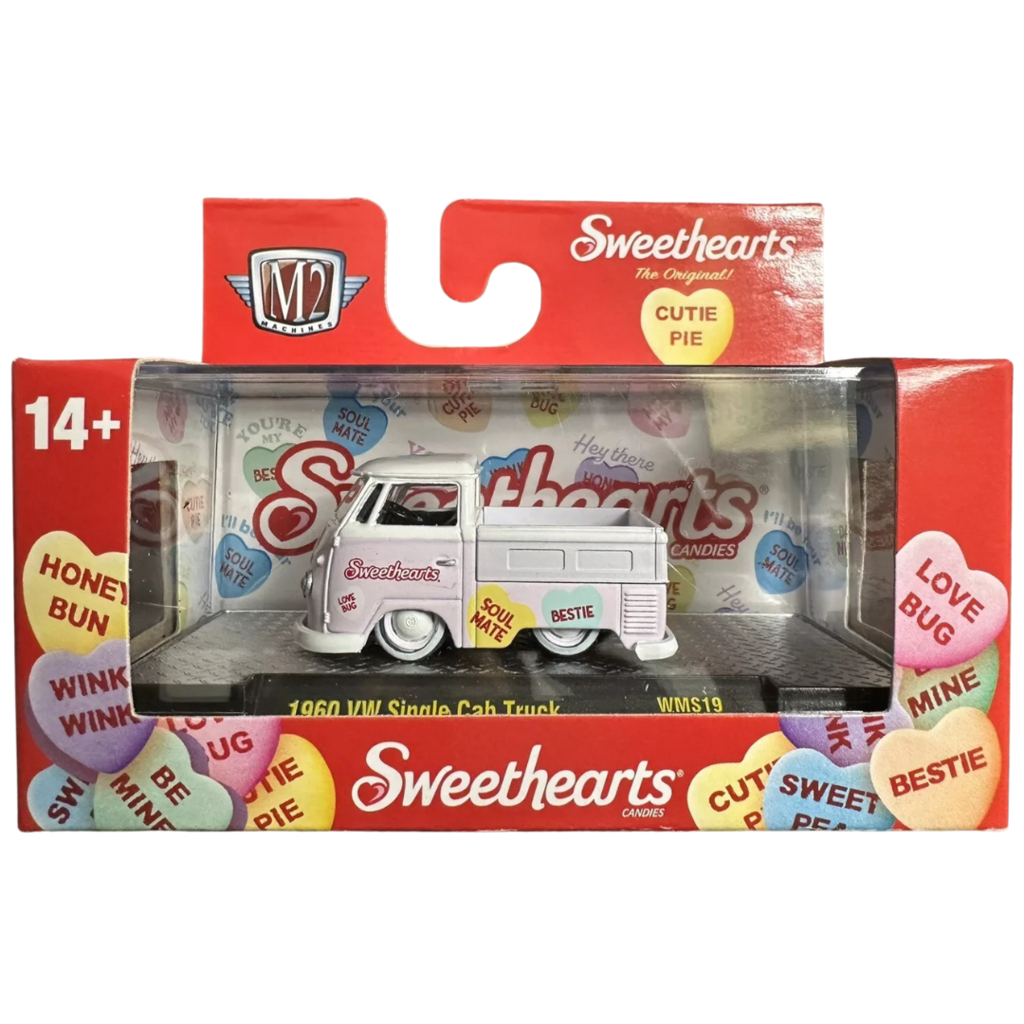 M2 MACHINES - 2024 M2 SWEETHEARTS 1960 VW SINGLE CAB TRUCK