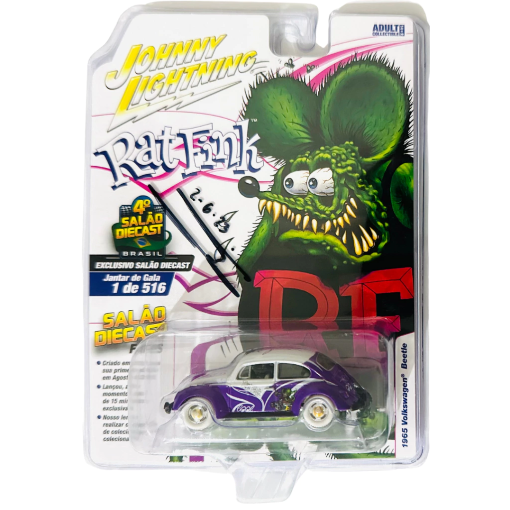 JOHNNY LIGHTNING 1965 VW BEETLE DINNER EXCLUSIVE SDB4 2023