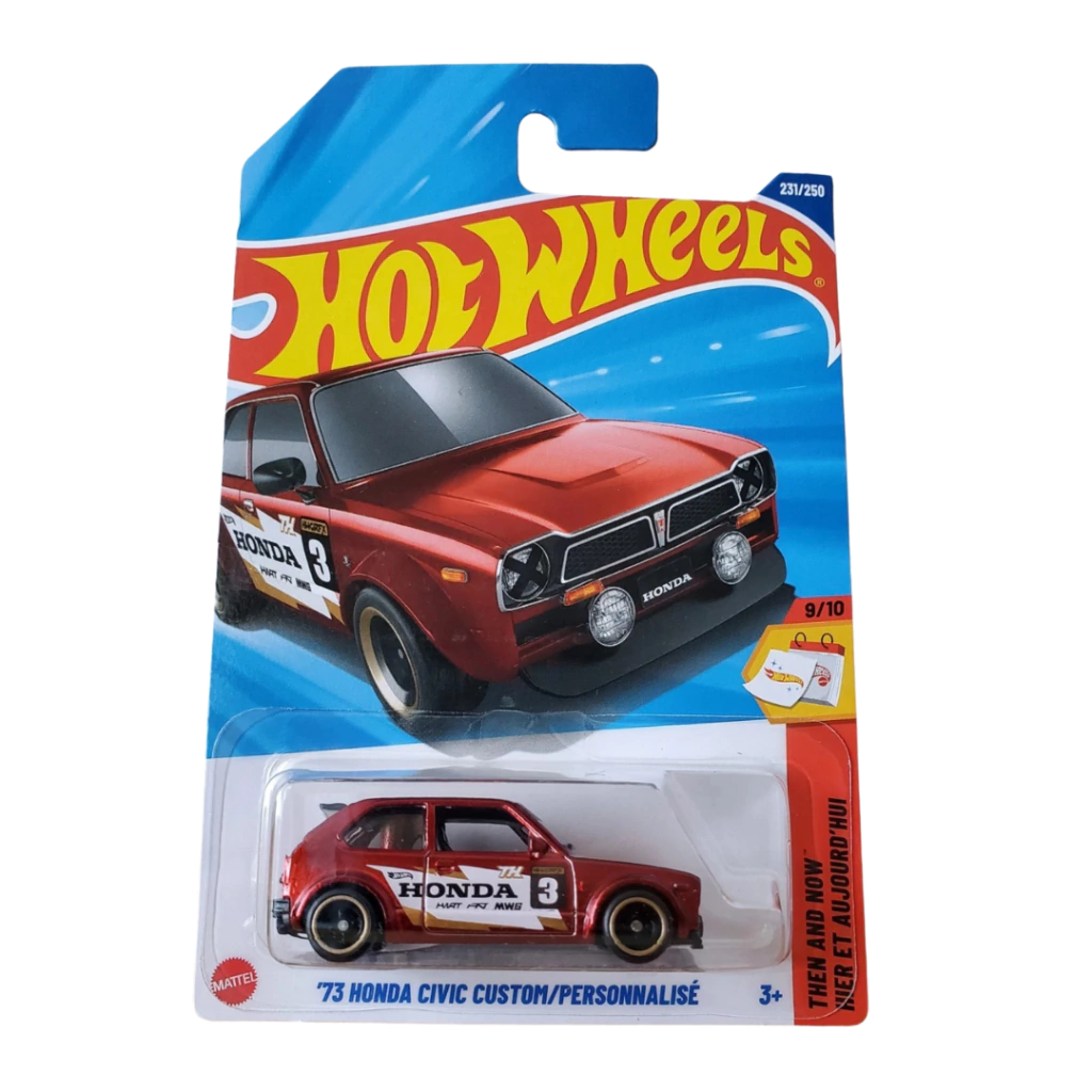 HOT WHEELS - SUPER T HUNT - '73 HONDA CIVIC CUSTOM