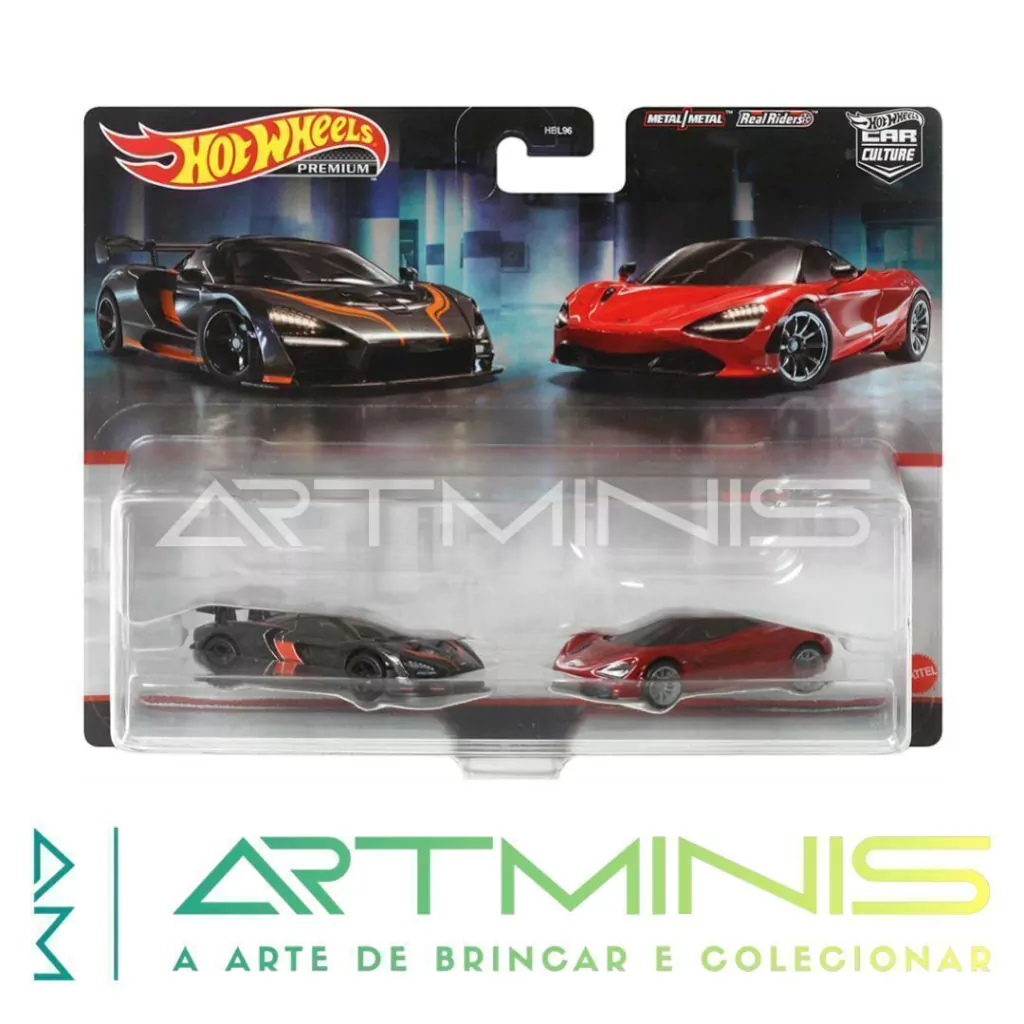 HOT WHEELS - 2023 - PREMIUM - CAR CULTURE - McLAREN SENNA - McLAREN 720S