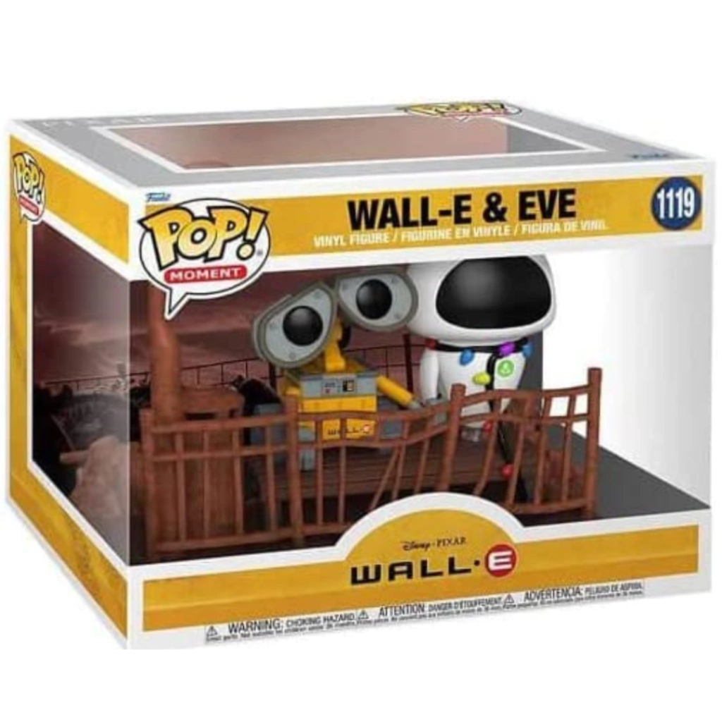 FUNKO POP - DISNEY PIXAR - WALL-E & EVE - #1119