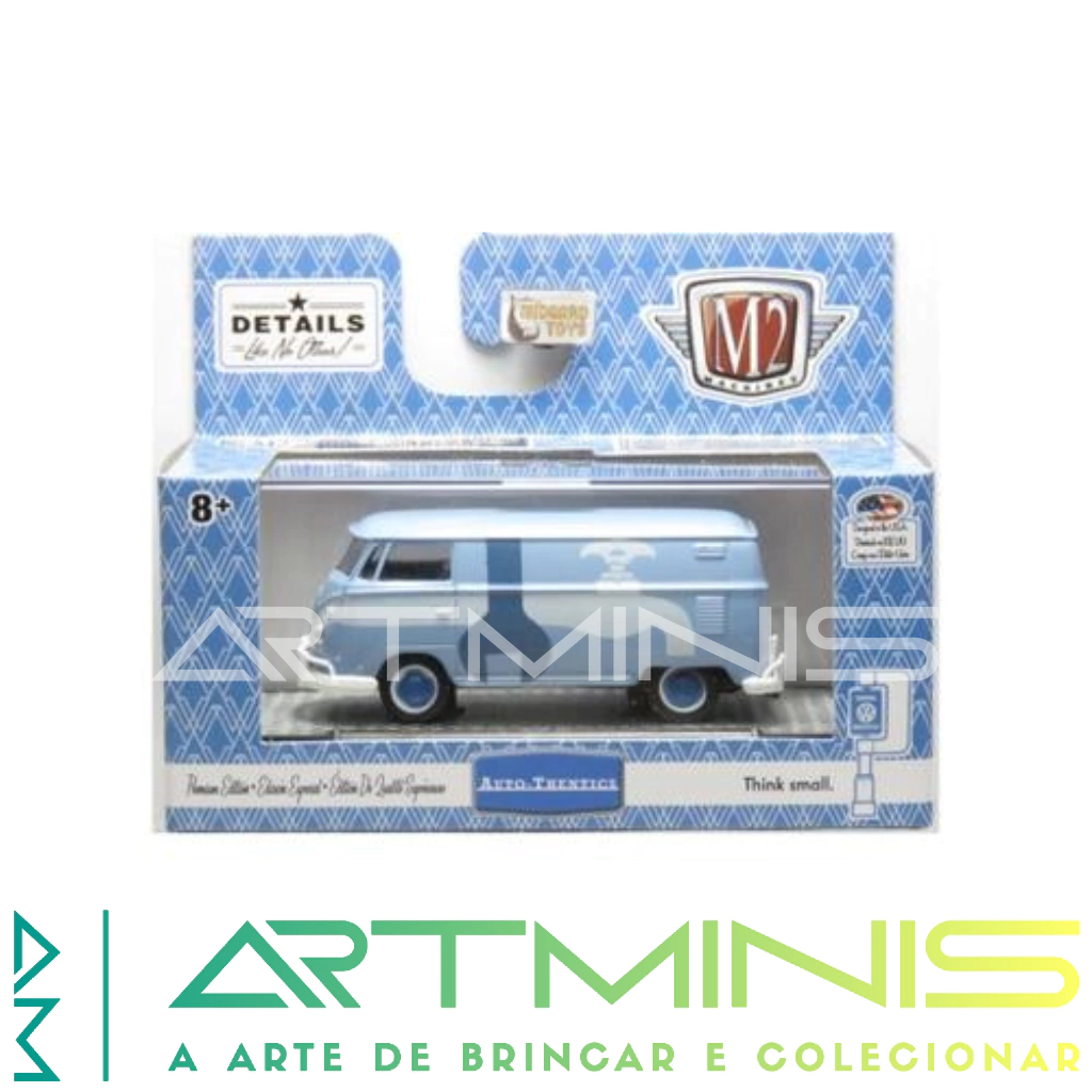 M2 MACHINES - 1960 VW - DELIVERY VAN USA MODEL