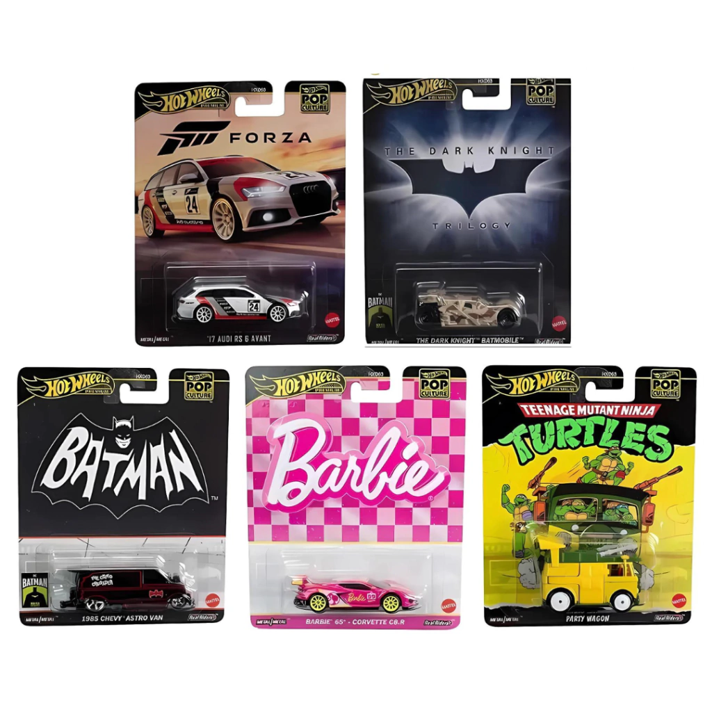 HOT WHEELS - 2024 - PREMIUM SET - POP CULTURE LOTE E