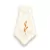 Guardanapo Galho de Flor Seca em Algodão Bordado - comprar online