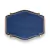 Lugar Americano Bela Azul Marinho Bordado Caramelo - comprar online
