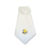 Guardanapo em Algodão Branco Bordado Mini Rosa Amarela - comprar online