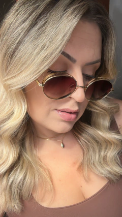 Óculos Mariah Marrom - Sygma