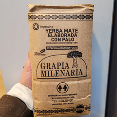 YERBA MATE GRAPIA MILENARIA X 500 GR (AGROECOLOGICA) - comprar online