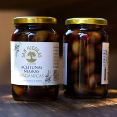 Aceitunas Negras 250 gr. Olivares San Nicolás