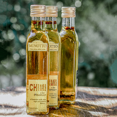 Aceite de Oliva Chimi Pimientas 250 ml. Minotto