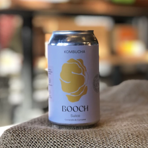 Kombucha Suico con Coriandro & Cúrcuma 354cc - BOOCH - comprar online