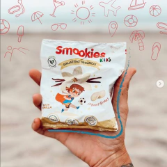 GALLETITAS ORGANICAS SMOOKIES KIDS VAINILLA X 40 GR