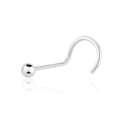 Piercing Nariz Bolinha Prata 925