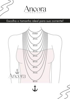 Corrente Laminada Prata 925 - Âncora Pratas Atacado!