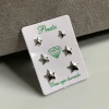 Trio Estrelas Prata 925