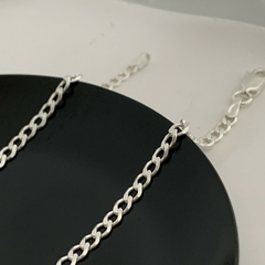 Pulseira Masculina Grumet 0.70 Prata 925 - comprar online