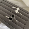 Bracelete Inspiração Trevo Prata 925