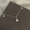 Pulseira Coração Com Zircônia Cristal Prata 925