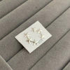 Brinco Ear Cuff Estrelas Prata 925