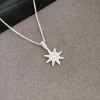 Colar Estrela Cravejada Vazada 925