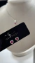 Conjunto Coração Cravejado Pink na internet