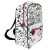 Mochila Escolar Colete Rock DAC – PVC Cristal Colorido com Zíper – 33x24,5cm - loja online
