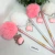 Caneta com Pompom e Squishy de Bumbum Anti-stress - Foforiku - Papelaria, Presente & Decor