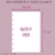 Refil Pequeno para Caderno de Disco tipo Inteligente - Planner Semanal Colors - OCTO