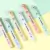 Marca Texto 6 cores Patinha de Gato Gatinho Neon Pastel