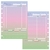 Refil Pequeno Planner Financeiro - Colors - Caderno de Discos - OCTO
