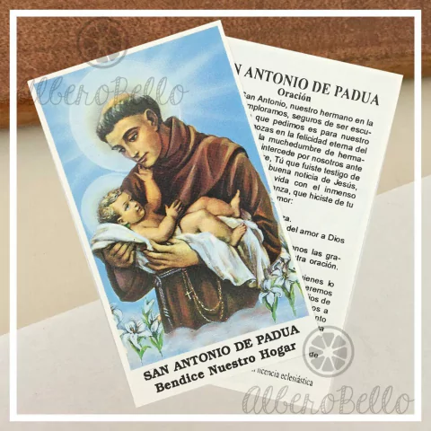 Estampas x10, x50, x100 - San Antonio de Padua