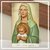 Estampas x5, x10, x50 - Virgen con Niño - Mod. Avila