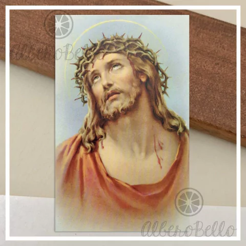 Postales x5, x10, x50 - Jesús coronado de espinas - Mod. Firenze