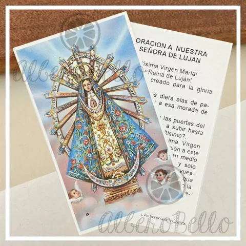 Estampas x10, x50, x100 - Virgen de Luján