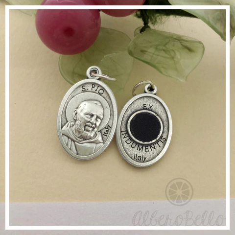 Medalla Padre Pio - Reliquia