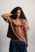 REGULAR BOXY DOWN X LÊPRE JACQUARD.23 BROWN na internet
