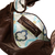 NHOQUE BAG DOWN X LÊPRE POURMOUR JACQUARD.21 BROWN - comprar online