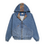 DENIM HOODIE JACKET A CONFIANÇA JACQUARD.16