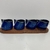 Conjunto 04 xícaras gota 180ml azul - comprar online