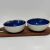 Conjunto dois bowls 500ml em Porcelana Azul na internet