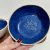 Conjunto dois bowls 500ml em Porcelana Azul - Maria Inês Cerâmica