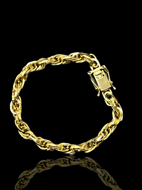 Pulseira meia corda 8mm