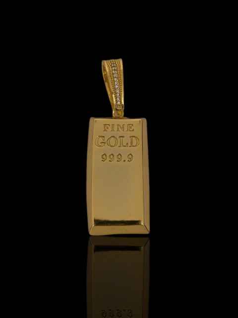 pingente barra de ouro (G)