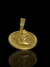 Pingente medalha face de Cristo com frase - comprar online